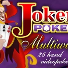 Official Table Games logo: 25H Joker Poker (Espresso) by Espresso Games at Glorion Casino