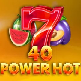 40 Power Hot slot logo by Amusnet Interactive at Glorion Casino
