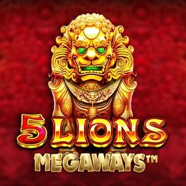 5 Lions Megaways logo – Slots by Pragmatic Play at Glorion Casino
