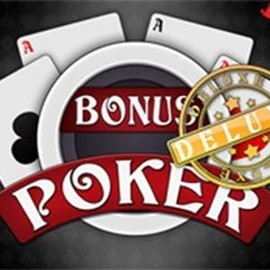 Bonus Poker Deluxe - 3 Hands slot logo by RTG (Reel Time Gaming) at Glorion Casino