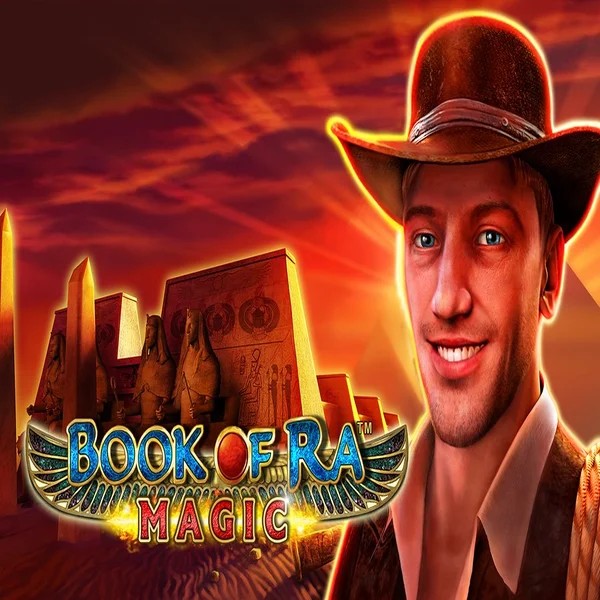 Book of Ra Magic logo by Greentube at Glorion Casino