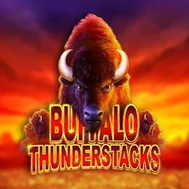 Buffalo Thunderstacks logo – Slots by Amatic Industries at Glorion Casino