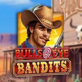 Bulls Eye Bandits slot visual from Origins available on glorion-casino.eu.com