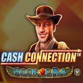 Cash Connection Book Of Ra online game logo by Novomatic on glorion-casino.eu.com
