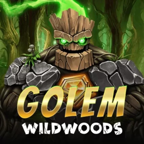 Golem Wildwoods logo by BF Games Glorion Casino