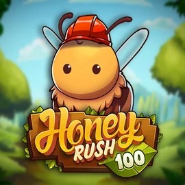 Honey Rush 100 slot visual from Play'n GO available on glorion-casino.eu.com