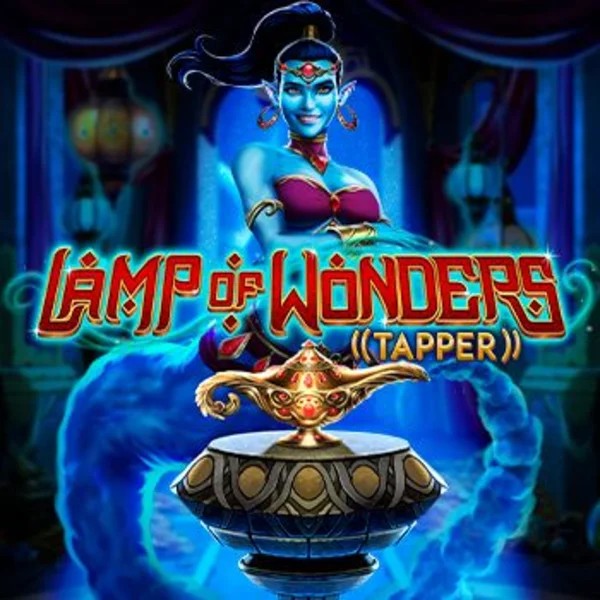 Lamp Of Wonders Tapper by Greentube, showcased at glorion-casino.eu.com – game logo