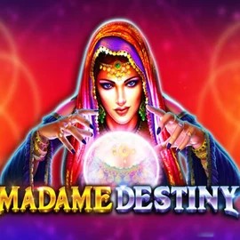 Madame Destiny slot logo by Pragmatic Play at Glorion Casino