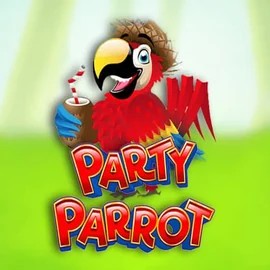 Official Slots logo: Party Parrot by Rival at Glorion Casino