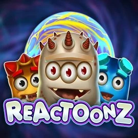 Reactoonz logo by Play'n GO at Glorion Casino