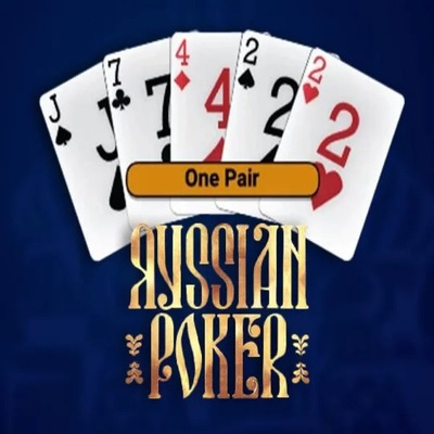 Russian Poker logo by OneTouch Games Glorion Casino
