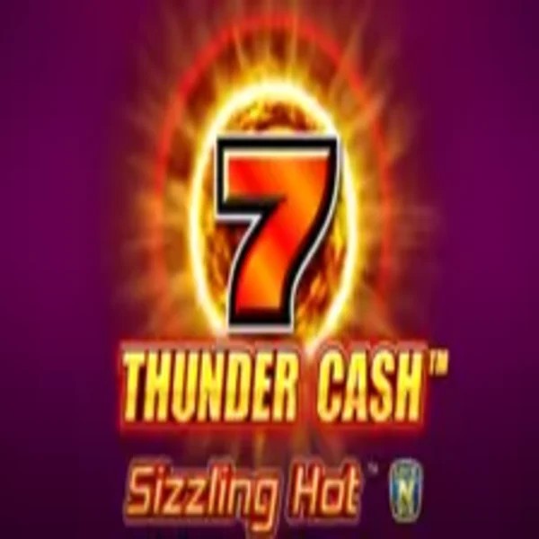 Thunder Cash Sizzling Hot online game logo by Novomatic on glorion-casino.eu.com