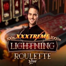 XXXtreme Lightning Roulette logo by Evolution at Glorion Casino